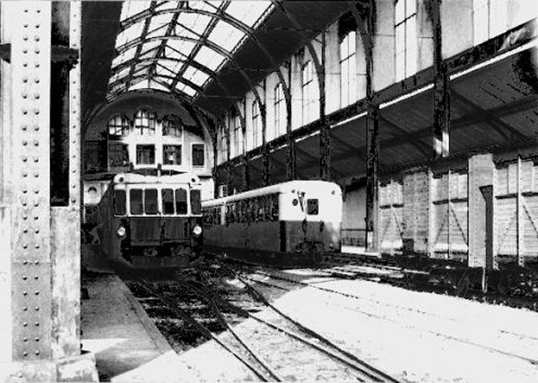 Gare du Sud : les voies et les quais avant leur démontage - 