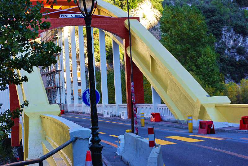 Les nouvelles couleurs du pont Durandy éditées fin 2011 - New colors of the bridge since end of 2011